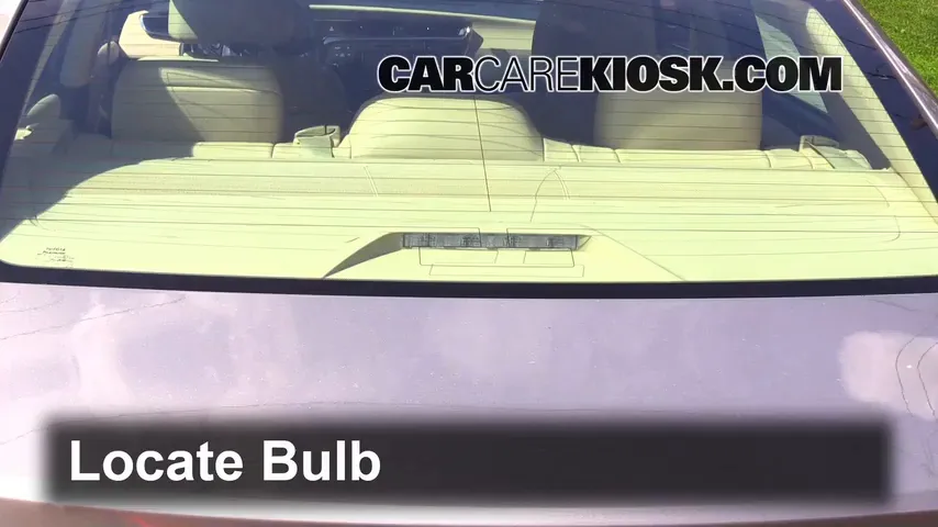 2014 Toyota Avalon Hybrid XLE 2.5L 4 Cyl. Lights Center Brake Light (replace bulb)